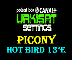 Urkisat Picons HOT BIRD 13E